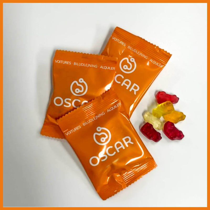 Golosinas con forma de coche (20 unidades)