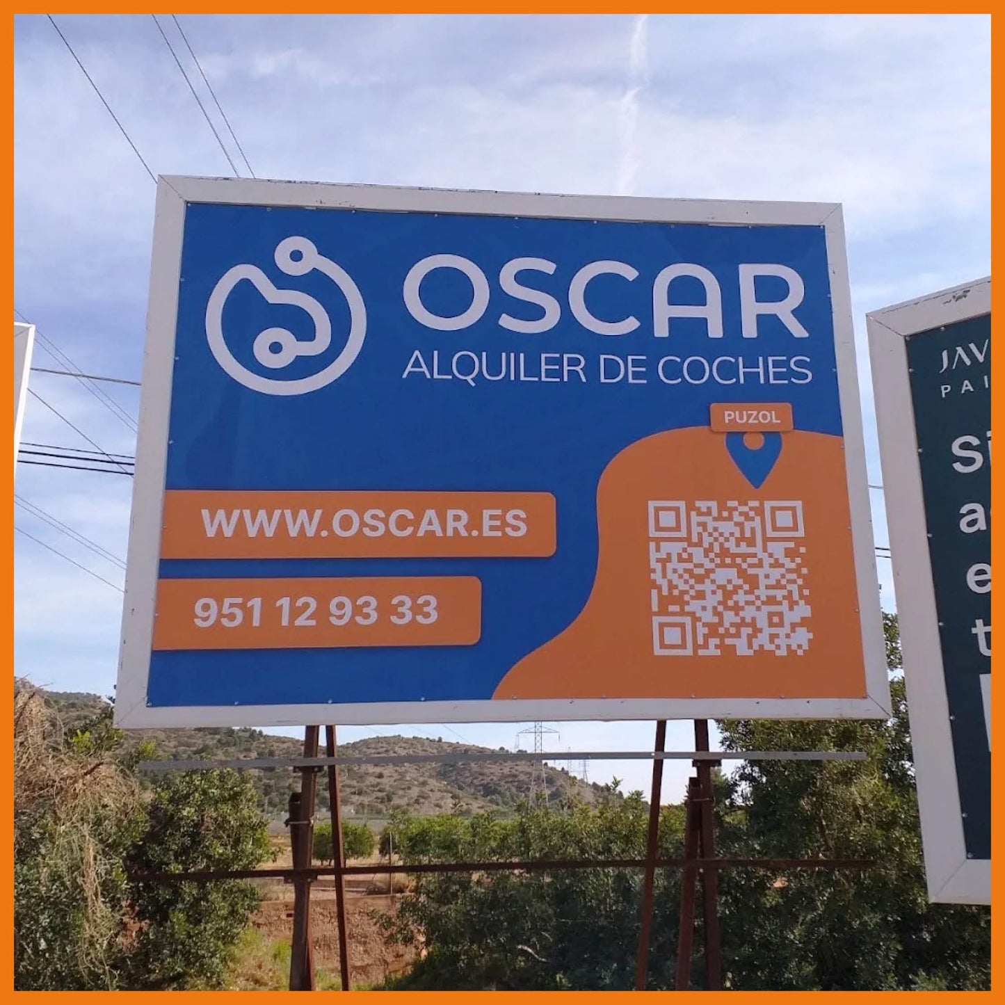 Diseño para valla publicitaria 