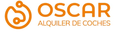 Adhesivo con logo naranja