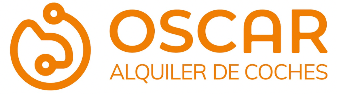 Adhesivo con logo naranja