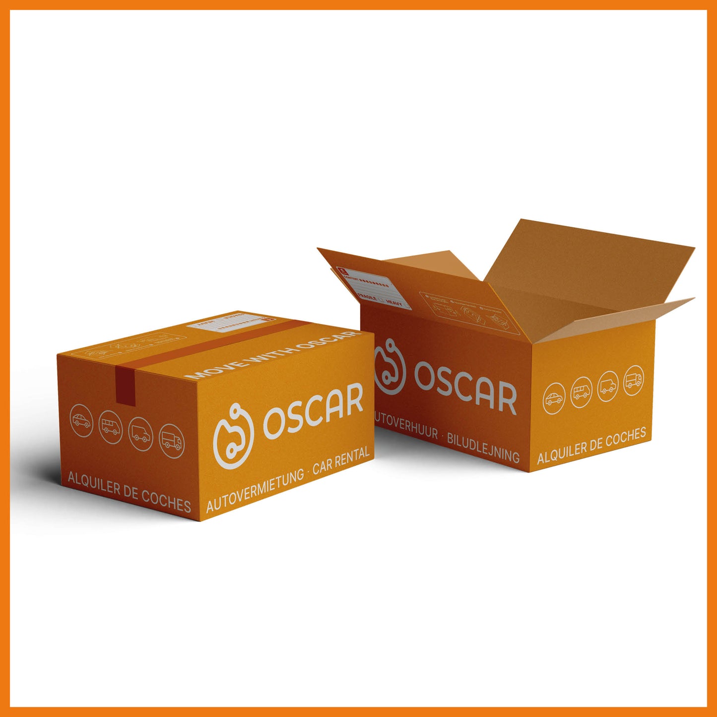 Cajas de mudanza (60 unidades)