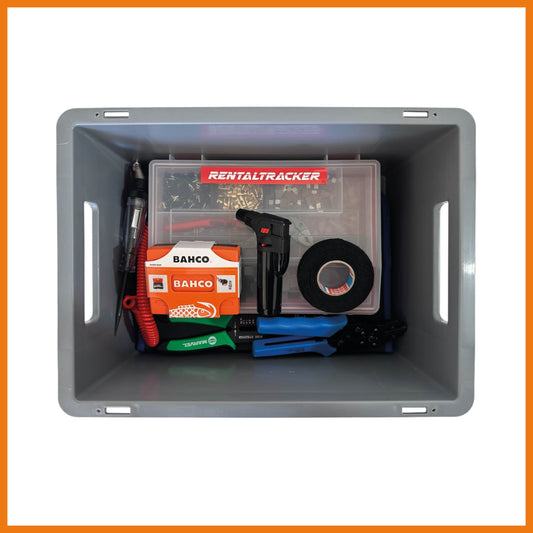 Caja de montaje para localizadores